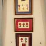 Donald's medals of display