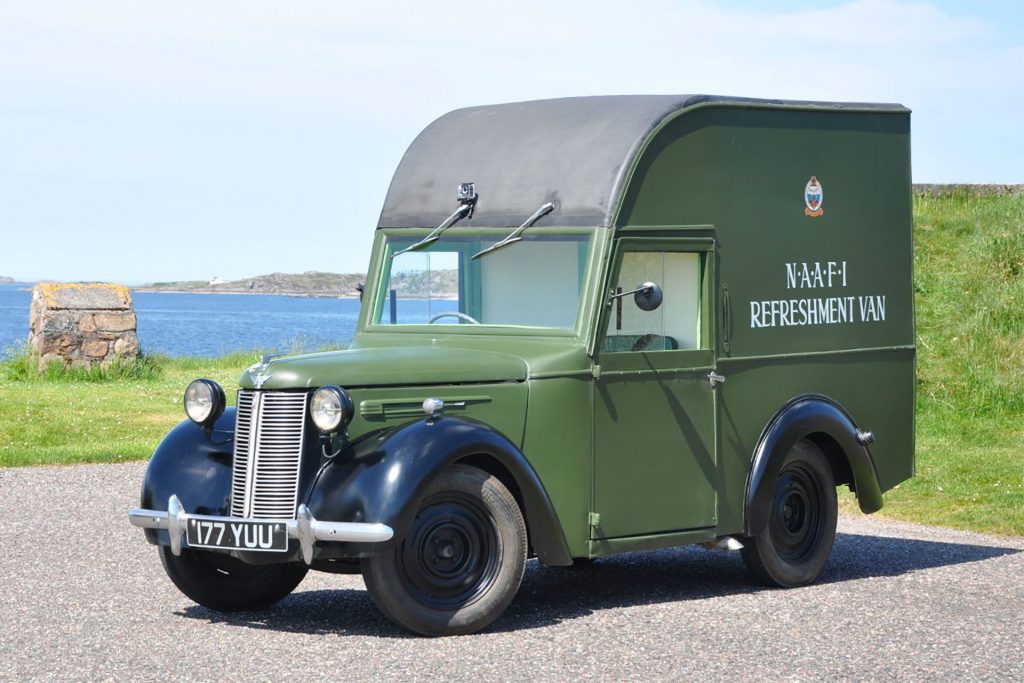 Bertie the NAAFI Van