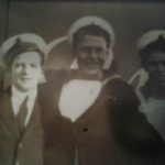 The Killick, AB Kenneth Watson, Jack Hobbs and Ned Ruffle. All were on the Russian Convoys. Jack Hobbs and Ken Watson grew up together in Surbiton. Jack went into the Navy and was put on MTBs (Motor Torpedo Boats)